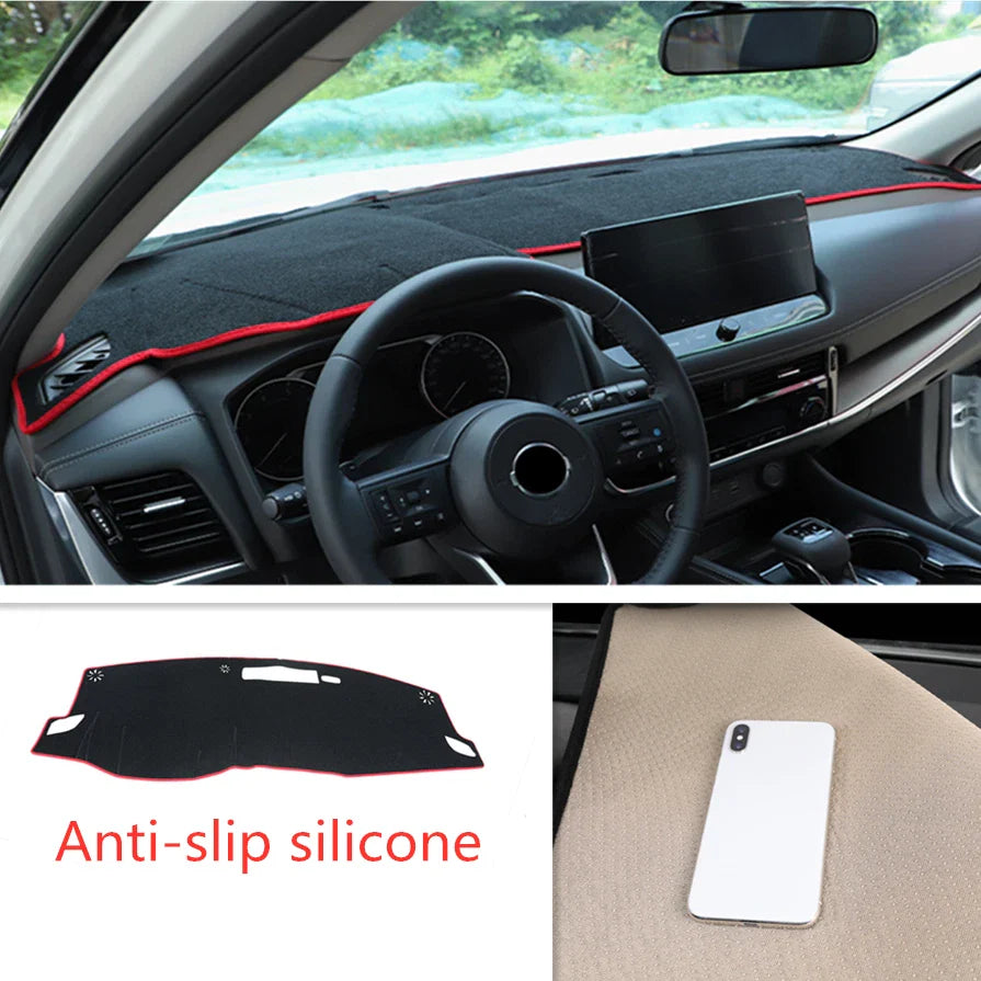 Dashboard Dash Mat Sun Cover Pad 1pcs for Nissan Rogue (2021–2024)