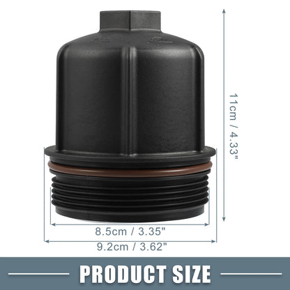 Engine Oil Filter Housing Cap 079115433C for Audi S6 S7 S8 (2013–2018)