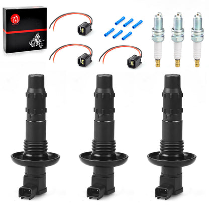 Ignition Coil & Spark Plug for Sea Doo RXT RXP GTX GTR GTI (2002–2023)