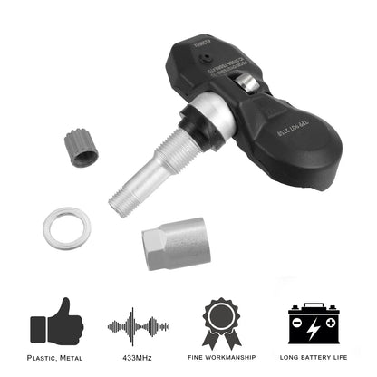 4 x Tire Pressure Sensors TPMS 433MHz for Porsche Audi VW (2010-2023)