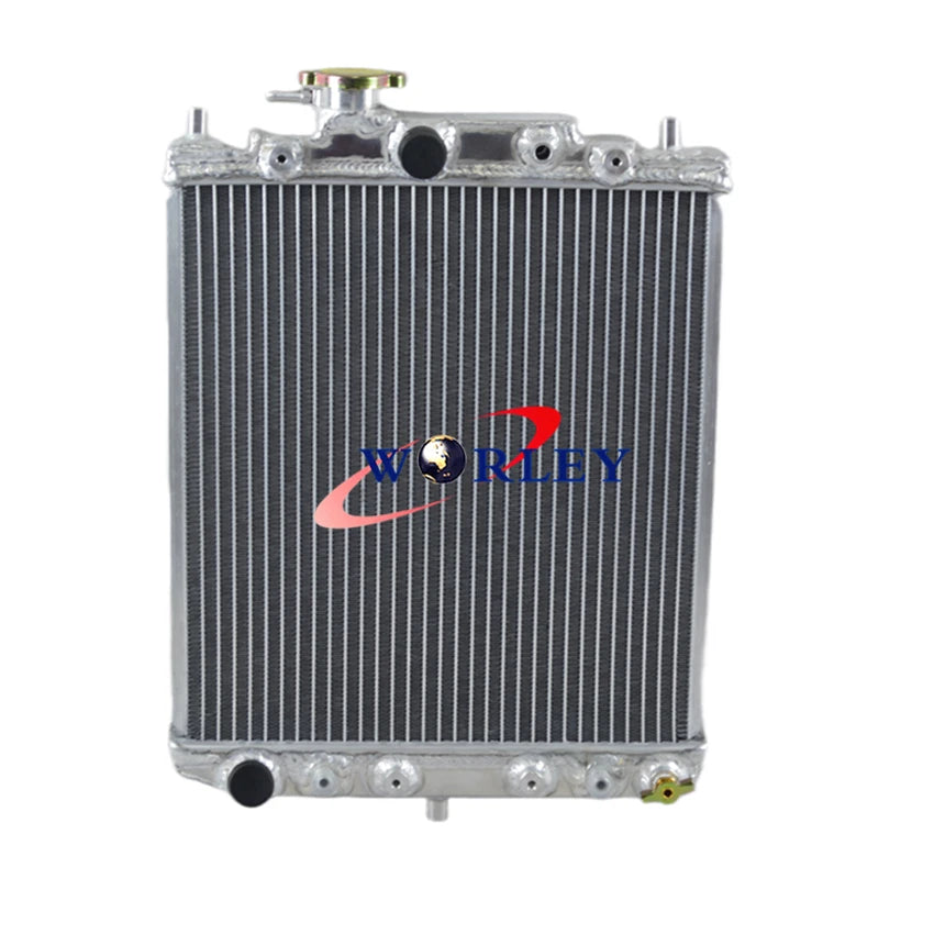 Aluminum Radiator with Fan for Daihatsu Mira L200V L201 MOVE L601 Centro L501 (1990–2000)