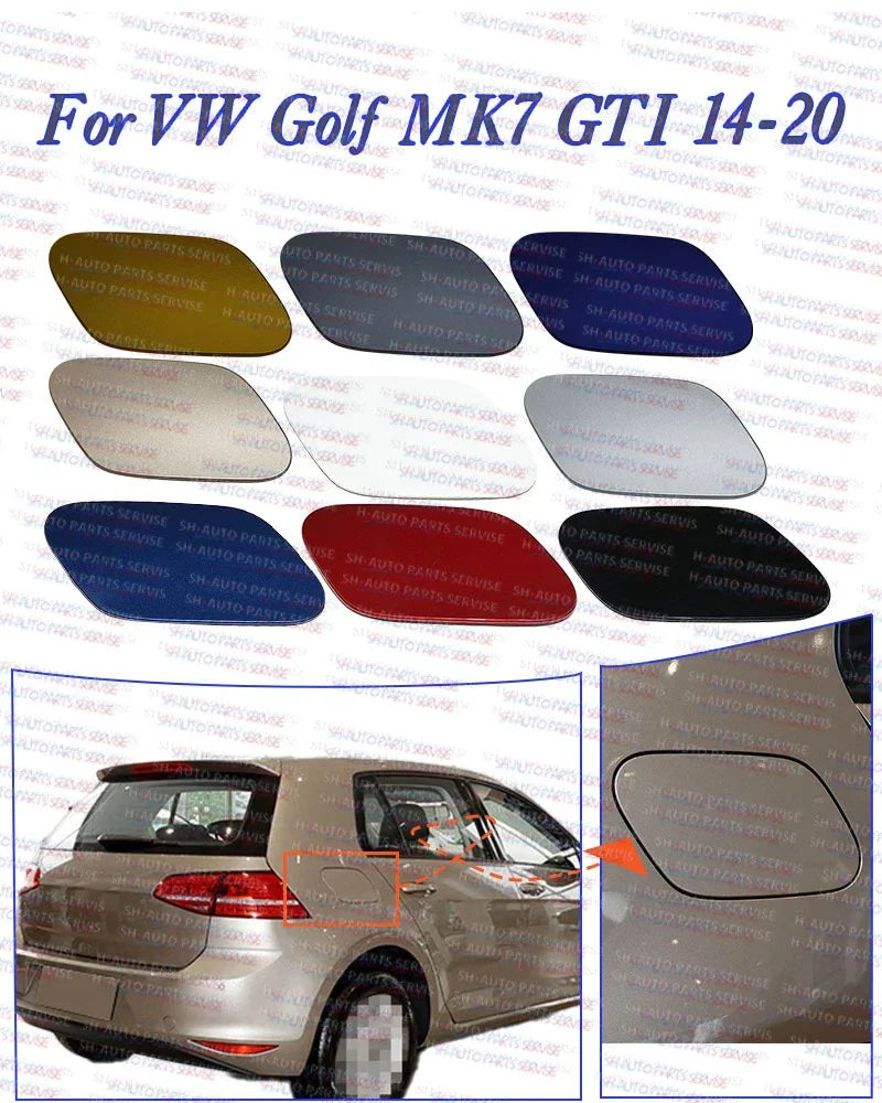 Fuel Filler Door / Tank Lid / Gas Cap Cover for VW Golf MK7 GTI (2014–2020)