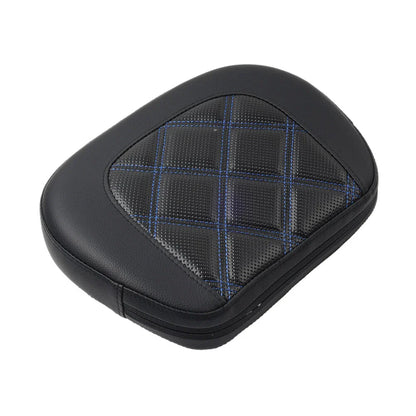 Black Rear Sissy Bar Backrest Pad for Harley Street Glide FLHX FLHXS (2006-2023)