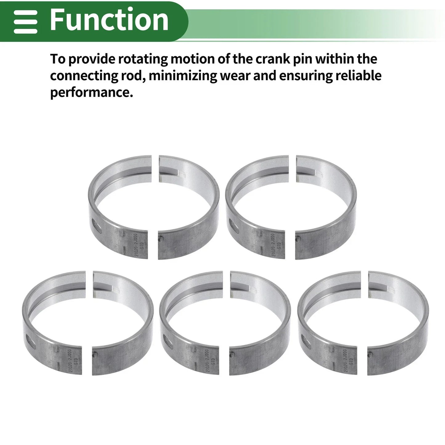 Main Bearing Set for Hyundai Elantra (2021-2023)