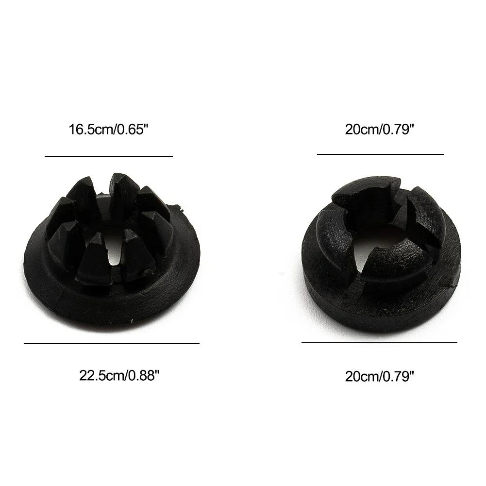 Hood Support Prop Rod Holder Clip Black+White for Accord Prelude