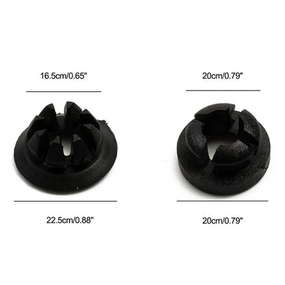 Hood Support Prop Rod Holder Clip Black+White for Accord Prelude