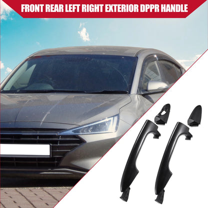 Set of 2 Door Handles for Hyundai Accent (2010–2017) 82651-1R000/82661-1R000
