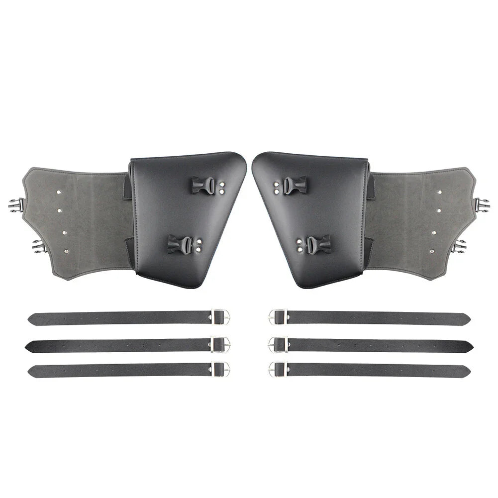 Universal Motorcycle Side Saddle Bags for Harley-Davidson Sportster XL883 1200