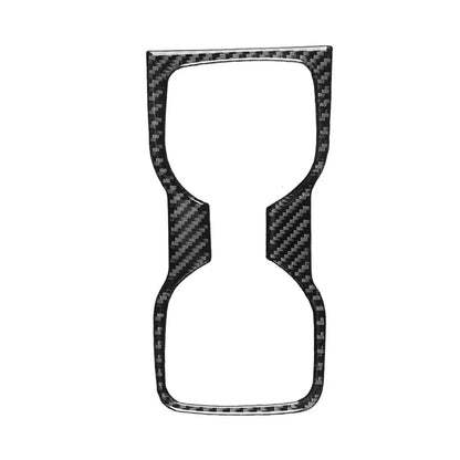 Carbon Fiber Cup Holder Cover Trim for Ford Ranger (2019-2022)