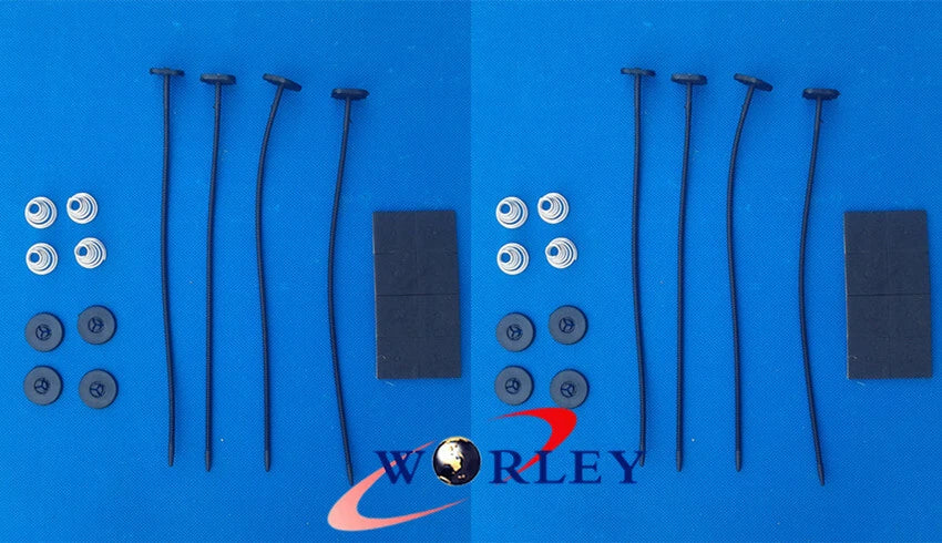 2X Electric Radiator Fan Mounting Kit for Universal JDM Applications