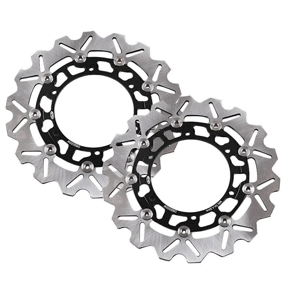 Front Brake Disc Rotors for Yamaha WR250X, YZF600R, FZS1000, FJR1300 (2001-2023)