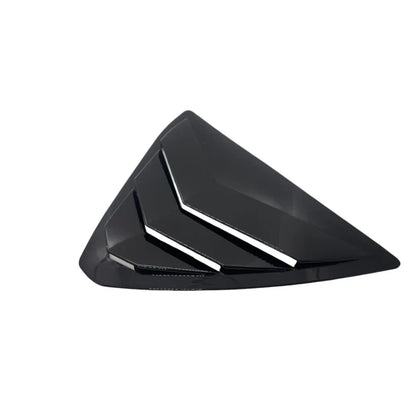Matte Black Rear Side Window Shutters Louvers Trim for Mazda CX-5 (2017–2021)