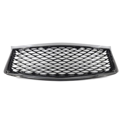 Honeycomb Front Bumper Upper Mesh Grille Black for Infiniti Q50 (2018-2023)
