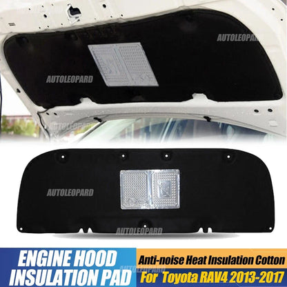 Engine Sound Insulation Pad Heat Shield for Toyota RAV4 (2013–2017)