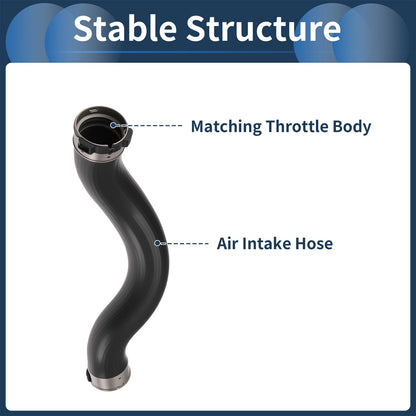 Engine Air Intake Hose for BMW 5 Series 518d (2018–2020) No. 11618580081 Rubber Clamp
