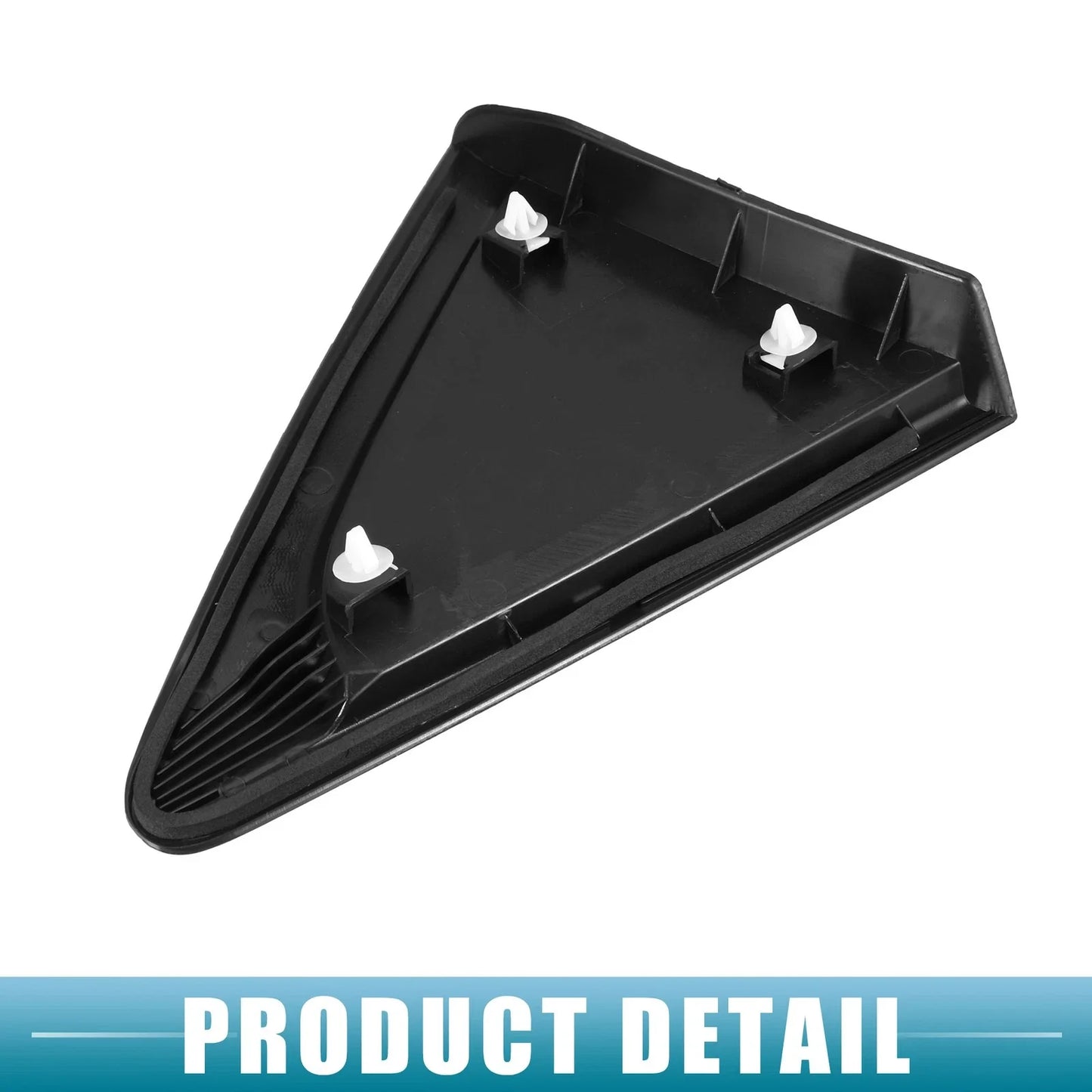 Left Rear Door Window Glass Triangle Trim Cover for Chevrolet Cruze (2011-2016)
