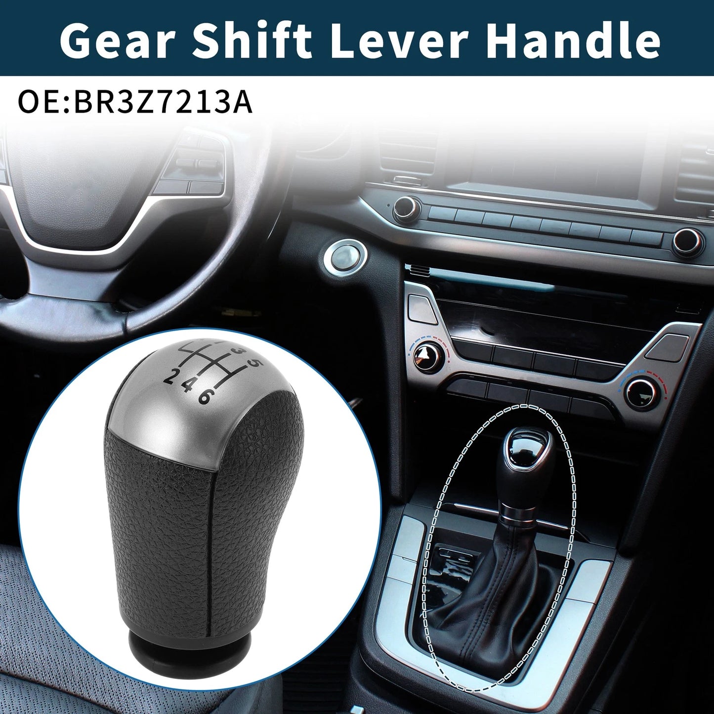 Manual Transmission Gear Shift Knob for Ford Mustang (No.BR3Z7213A)
