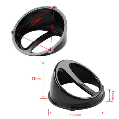Modified Fan Cover for GY6 Jog 50 Motorcycle - Red