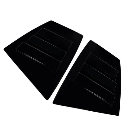 Rear Window Shutter Louvers Cover Trim for Subaru WRX STI (2014–2021)