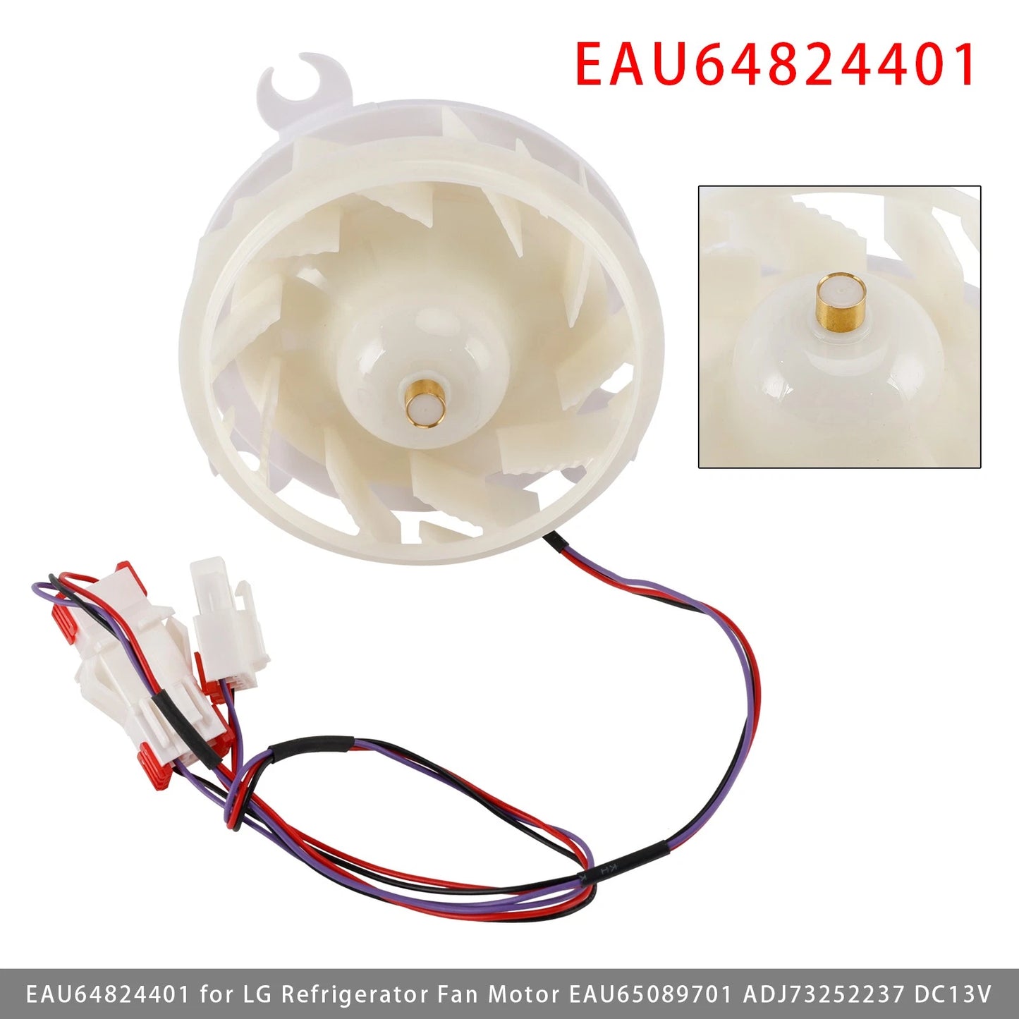 Fan Motor for LG Refrigerator (EAU64824401, EAU65089701, ADJ73252237)