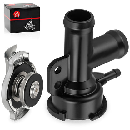 Coolant Filler Neck with Cap for Polaris Snowmobile (440–700)