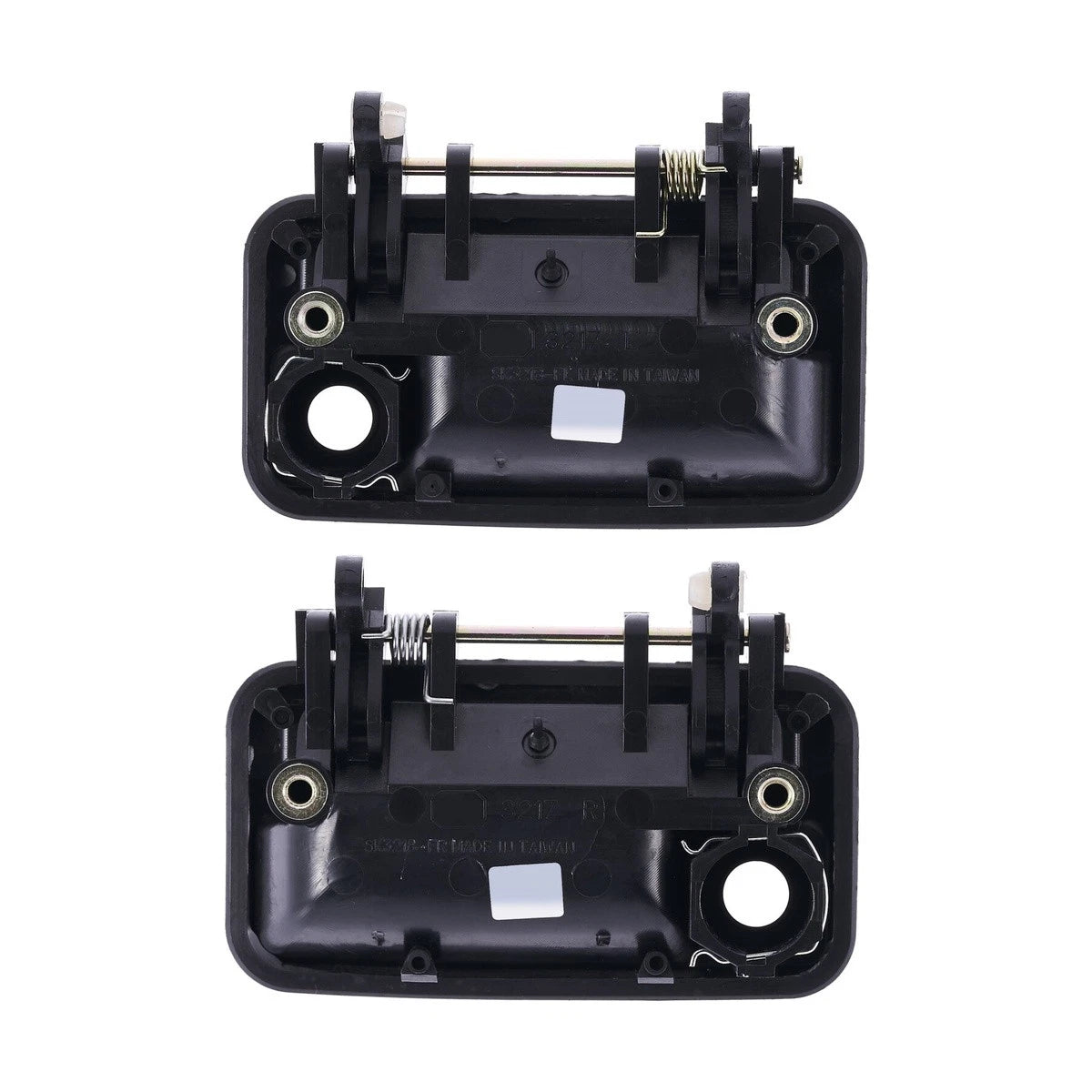 Set of 4 Outer Door Handles for Suzuki Swift (1989–1999) Black