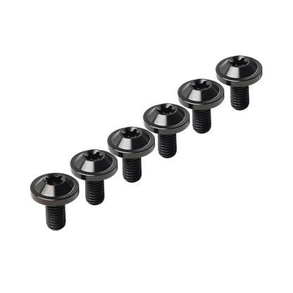 6pcs M6x10mm Titanium Alloy Torx Head Bolts for Bike Motorcycle