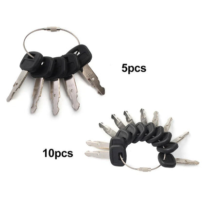 10 x Ignition Keys for Kubota Mini Excavator (No Year Specified)