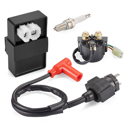 Ignition Coil Spark Plug Kit for Honda TRX400FW 4x4 (1995–2003)