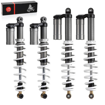 Set of 2 Heavy Duty Air Shocks for Polaris RZR S 800 (2009–2012)