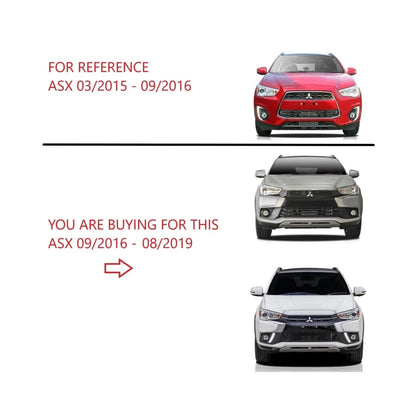 Chrome Upper Front Bar Mould for Mitsubishi ASX (2016–2019)