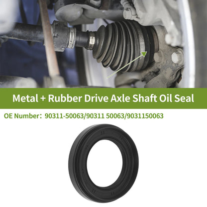 Drive Axle Shaft Oil Seal Left for Toyota Camry (2004–2020) No. 90311-50063