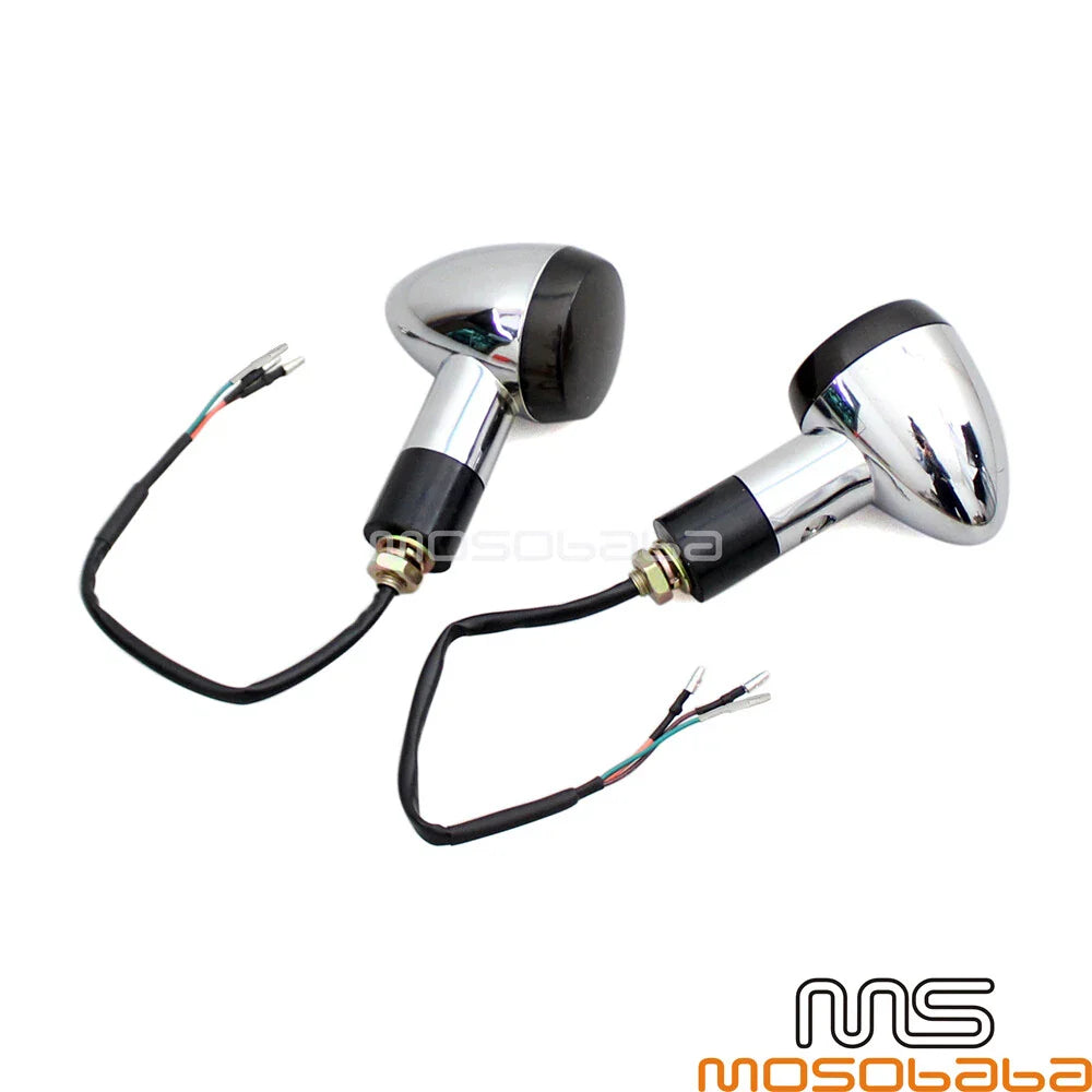 LED Front Turn Signals for Suzuki Boulevard M109R, Honda, Harley (2006-2023)