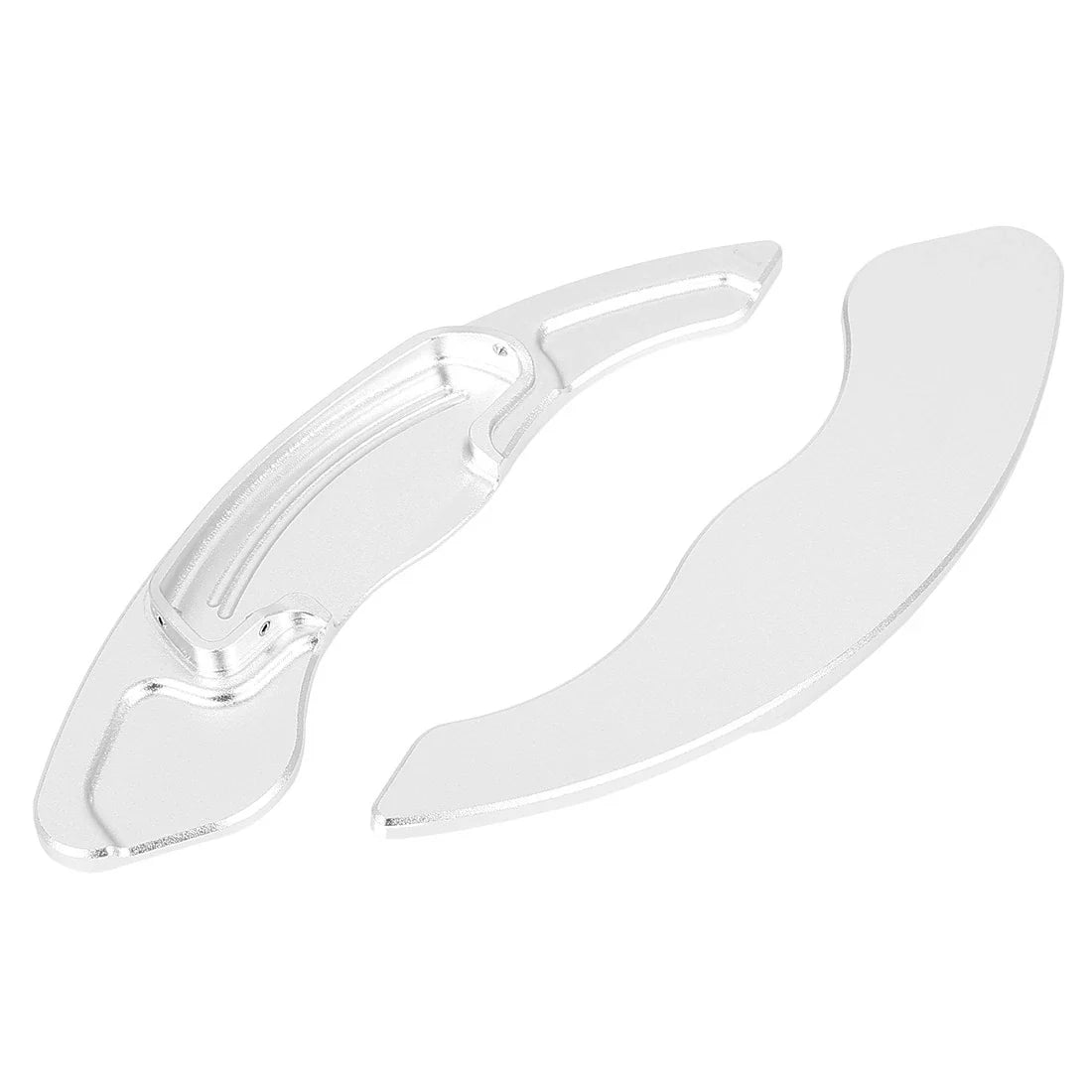 Aluminum Alloy Silver Tone Steering Wheel Shift Paddle for Honda Civic