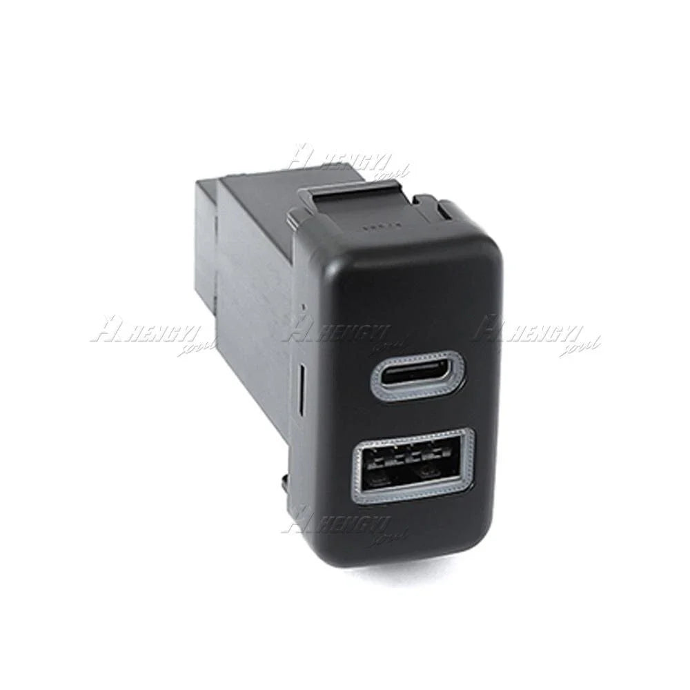 1x Switch Button USB-C PD/USB-A QC3.0 Socket for Toyota Tundra (2005–2007)