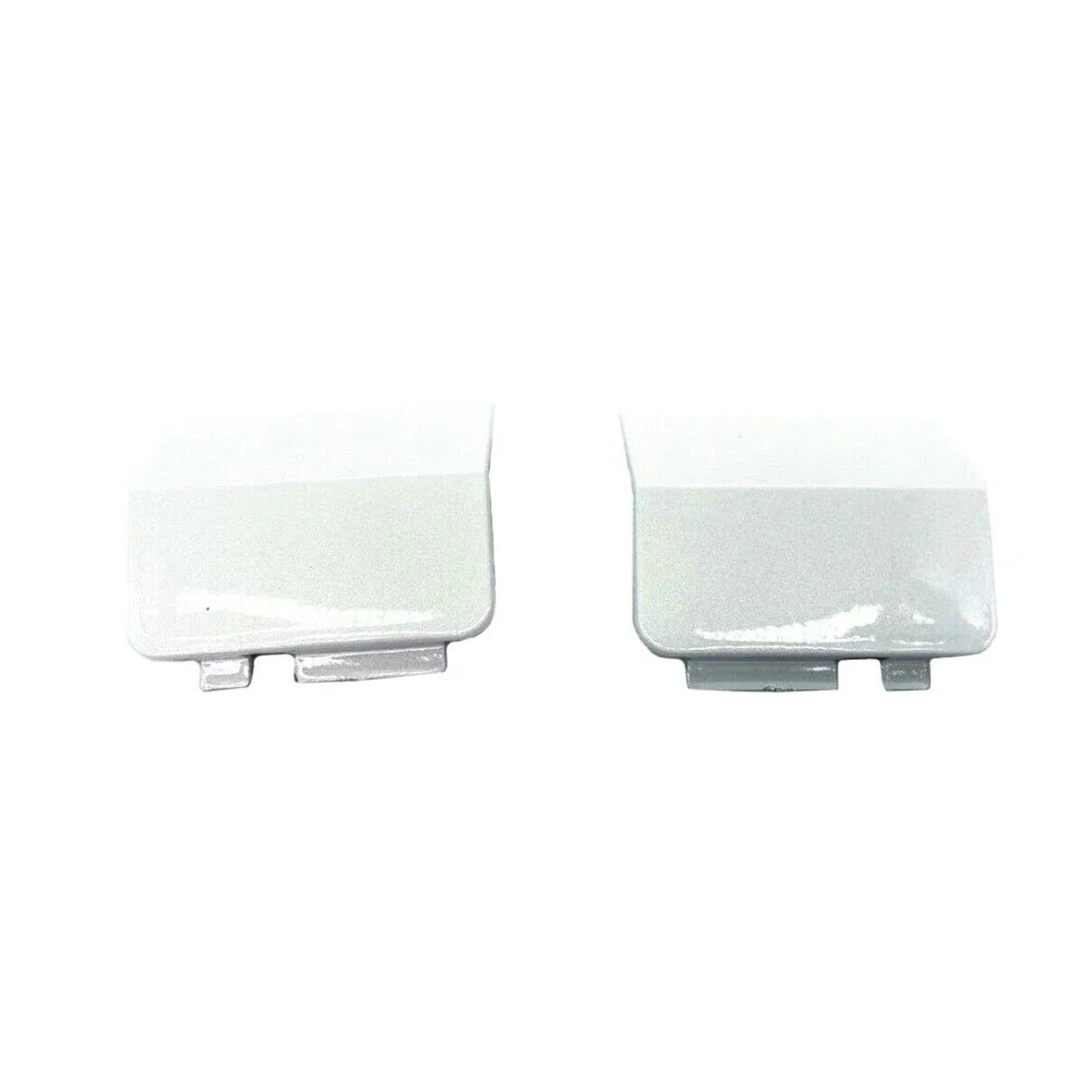 2x White Rear Tow Hook Eye Cover Cap ABS Trim for Mazda 6 (2013–2019)
