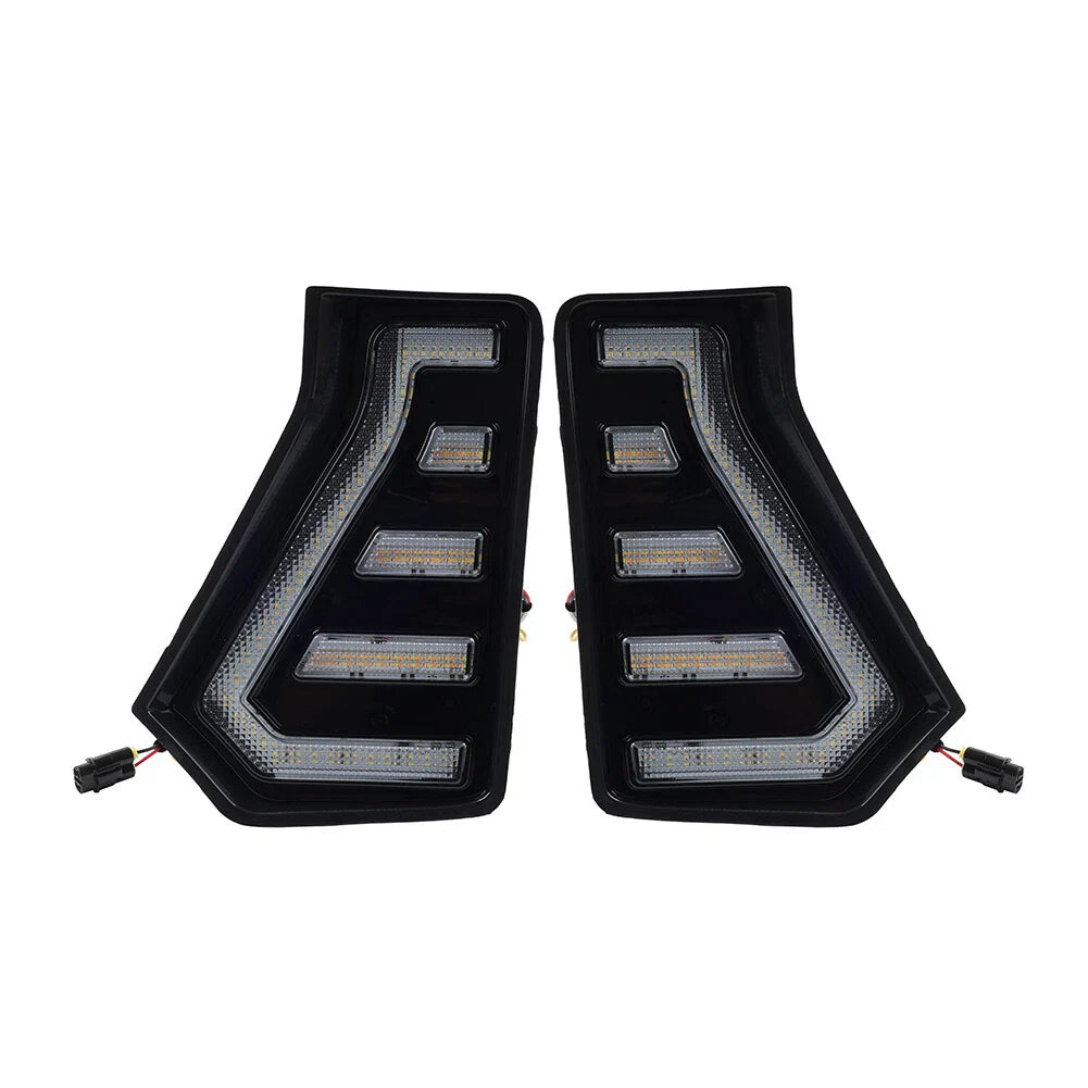 Front Fog Light Grille Daytime Running Light for Toyota Tacoma (2024-2025)