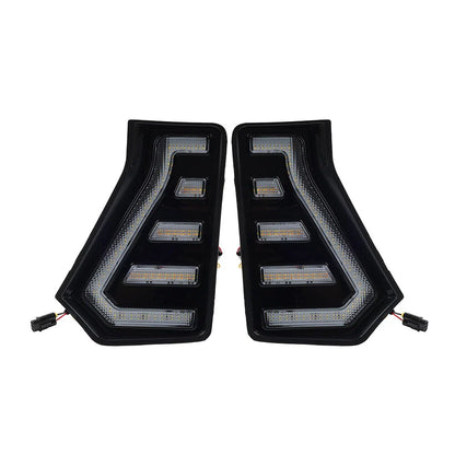 Front Fog Light Grille Daytime Running Light for Toyota Tacoma (2024-2025)