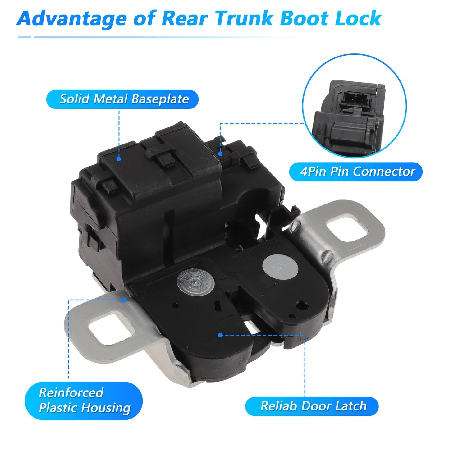 Rear Trunk Latch Lock Actuator for Mini Cooper Countryman R60 (2010–2016) 51249802312