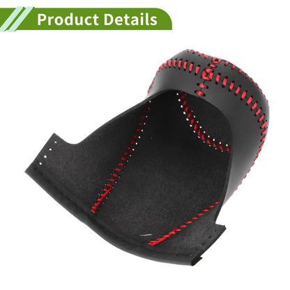 Gear Shift Knob Cover for Chevrolet Malibu (2016–2020) Black Red