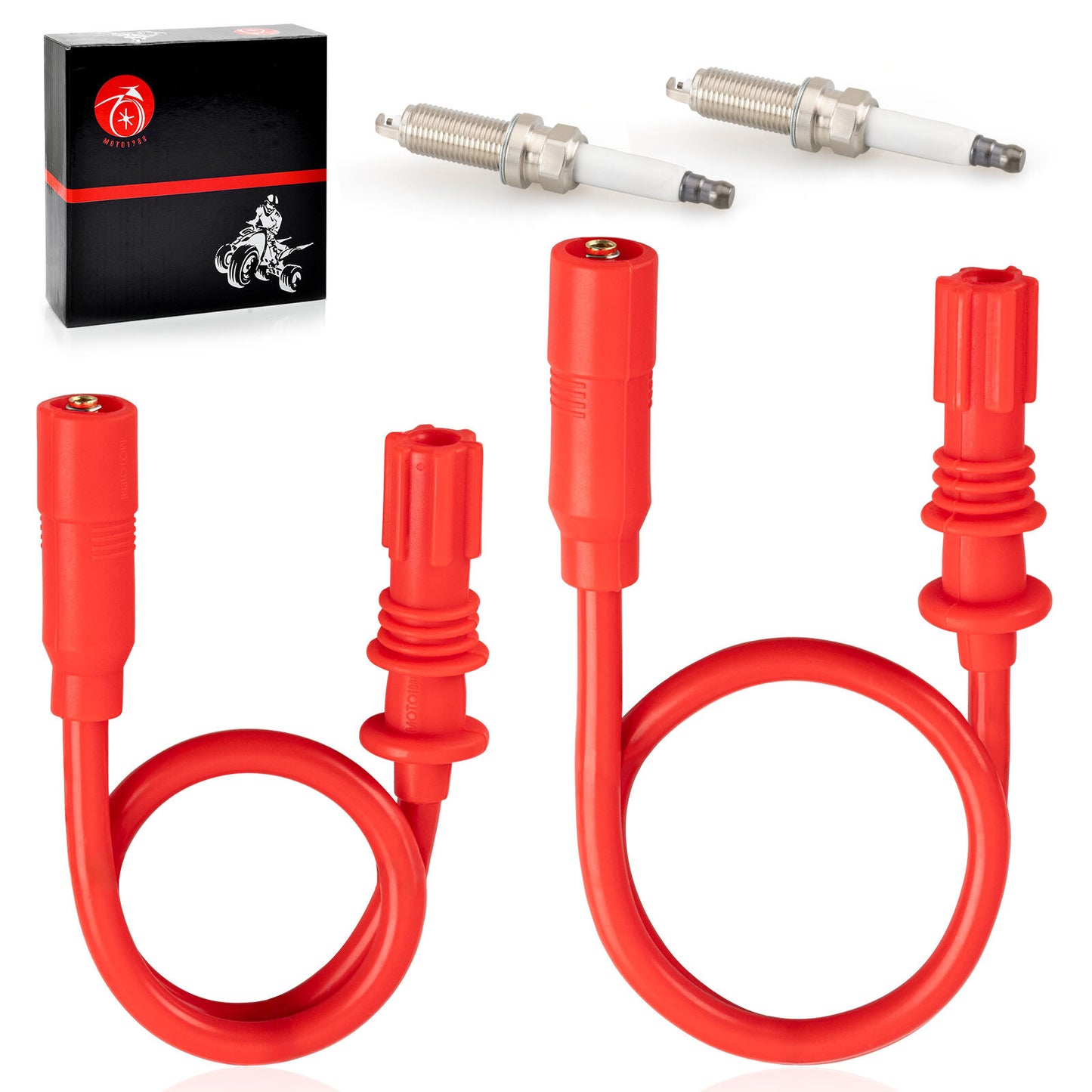 Spark Plug & Wire Cap for Polaris Scrambler Sportsman 850 (2012–2024)