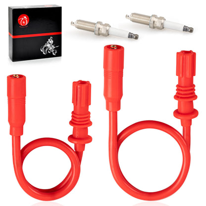 Spark Plug & Wire Cap for Polaris Scrambler Sportsman 850 (2012–2024)