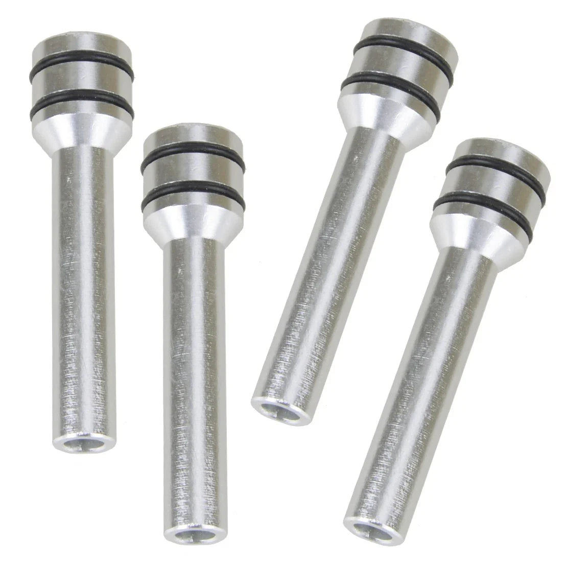 4 x Aluminium Door Latch Pin Covers for Car Interior - 49mm