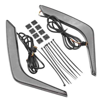 Rear Saddlebag Turn Brake Light Accents for Honda Goldwing GL1800 (2018-2025)