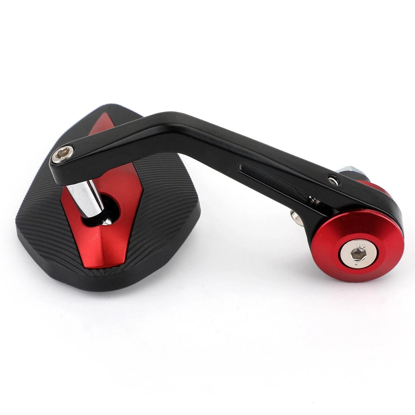 Side Mirrors for Motorcycle/Scooter 22mm Diamond Red