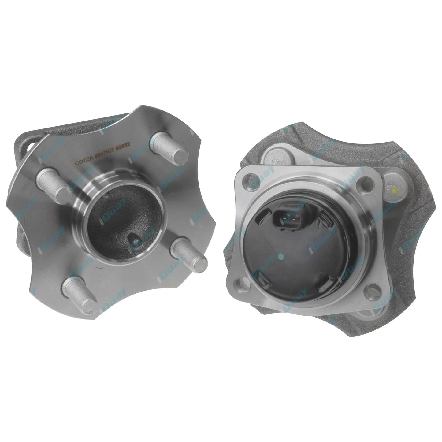 2 x Rear Hub Wheel Bearing Kits for Toyota Corolla ZZE122R with ABS 2001~2007