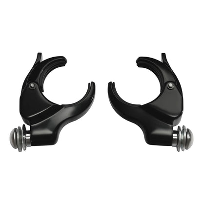 49mm Windshield Clamps for Harley Dyna Street Bob Low Rider (2006-2017)