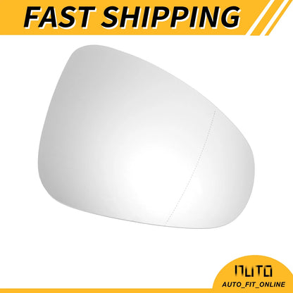 Heated Right Side Mirror Glass for Volkswagen Touareg (2010–2018)