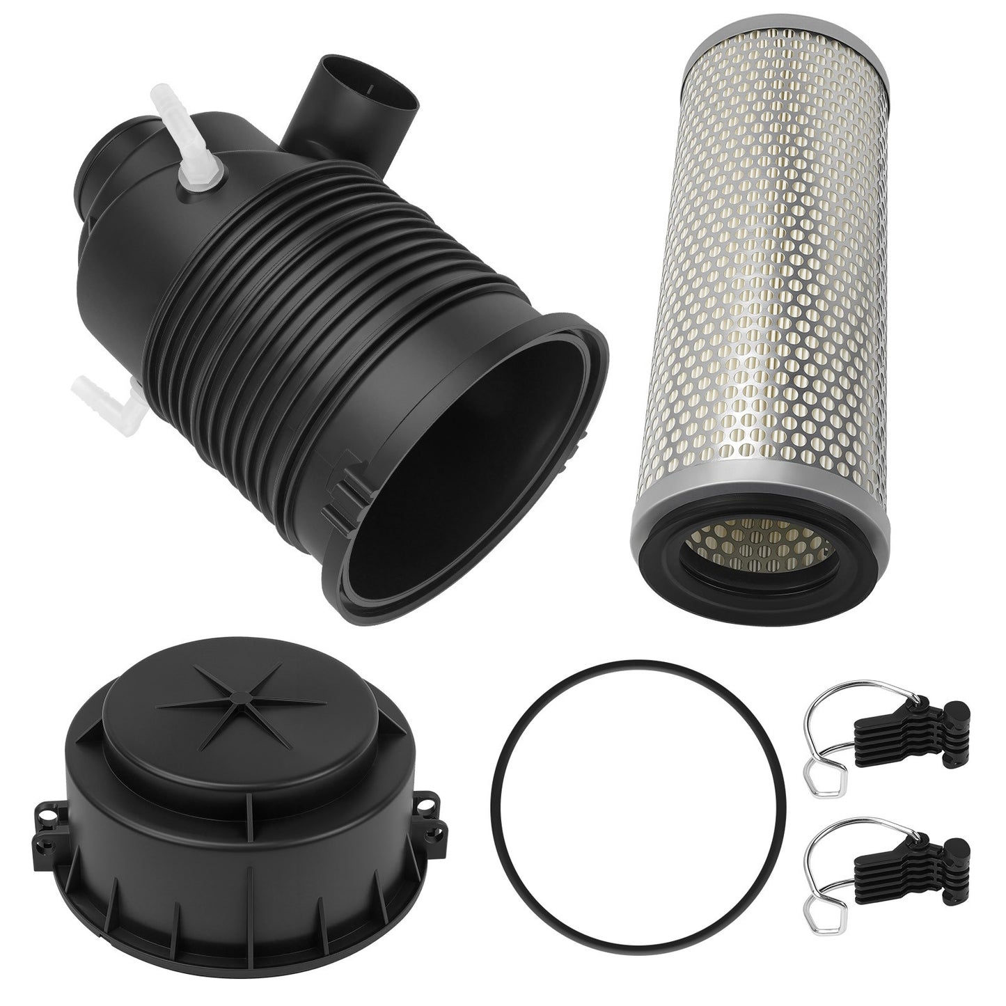 Air Box Cover with Intake Filter Kit for Polaris Ranger 400 500 700 800