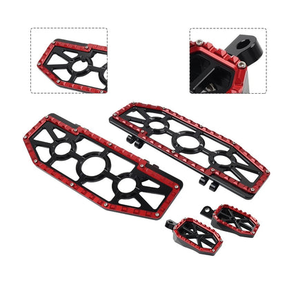 Driver Passenger Floorboard Foot Peg Pedals for Harley Road King (1994–2023)